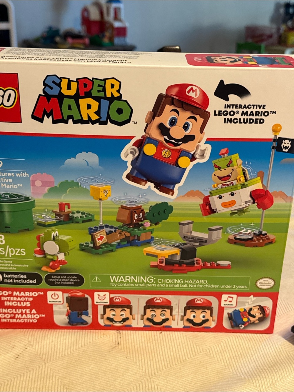 Lego Super Mario Set - Red, Blue, Green, Yellow adventures
